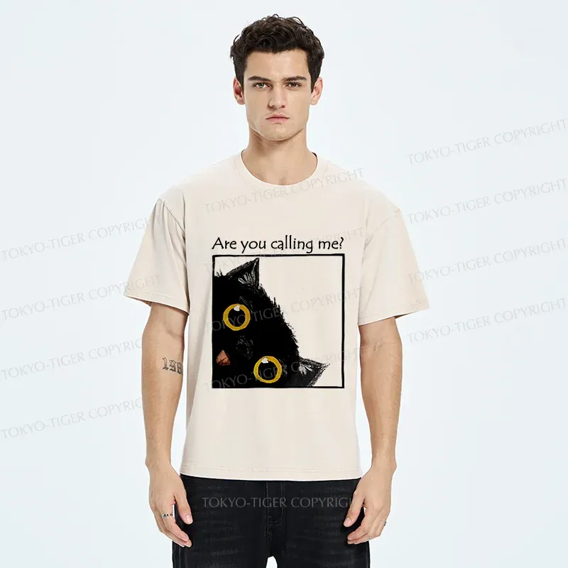 Tokyo-Tiger Silly Kitten Washed T-Shirt