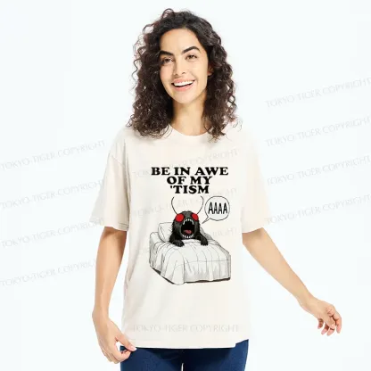 Tokyo-Tiger Mothman Wakes Up Washed T-Shirt