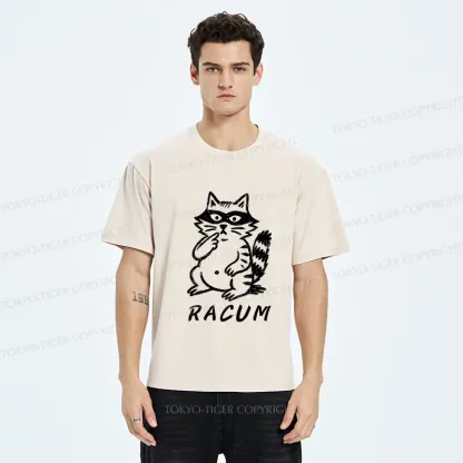 Tokyo-Tiger Cunning Raccoon Washed T-Shirt