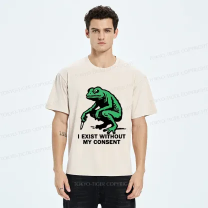 Tokyo-Tiger Dangerous Frog Washed T-Shirt
