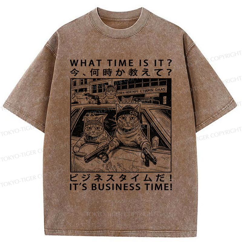 Tokyo-Tiger Feline Mafia: It's Business Time T-Shirt