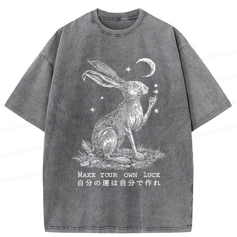 Tokyo-Tiger Magic Rabbit Washed T-Shirt
