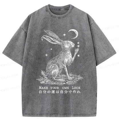 Tokyo-Tiger Magic Rabbit Washed T-Shirt