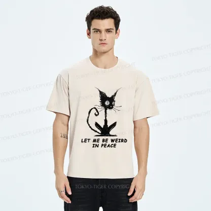 Tokyo-Tiger Cat Gradually Became Strange Washed T-Shirt