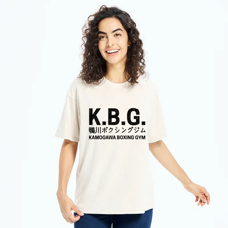 Tokyo-Tiger Kamogawa Boxing Gym Washed T-Shirt