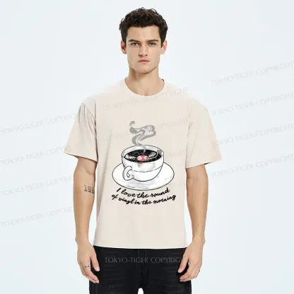 Tokyo-Tiger Coffee Records Washed T-Shirt