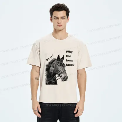 Tokyo-Tiger An Interesting Horse Unhappy Washed T-Shirt