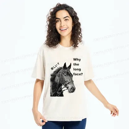 Tokyo-Tiger An Interesting Horse Unhappy Washed T-Shirt