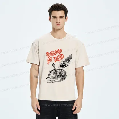 Tokyo-Tiger Possums Don't Die Washed T-Shirt