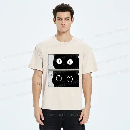 Tokyo-Tiger Become A Cute Cat Washed T-Shirt