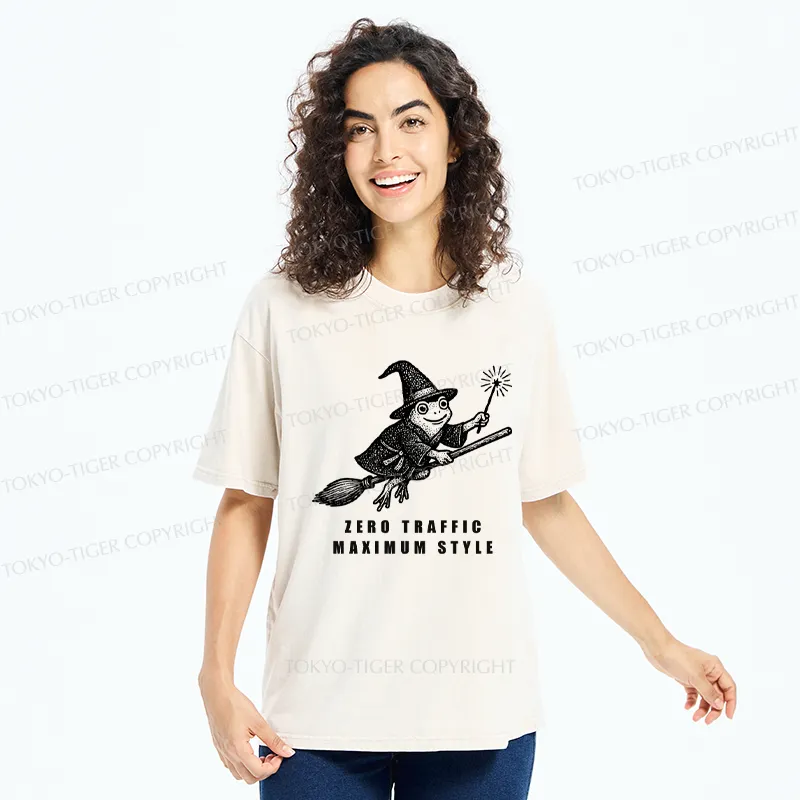 Tokyo-Tiger The Magical Frog Washed T-Shirt