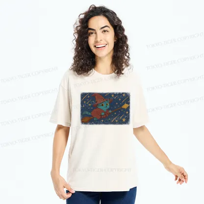 Tokyo-Tiger The Magical Cat Washed T-Shirt