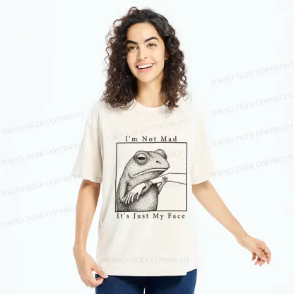 Tokyo-Tiger Expressionless Frog Washed T-Shirt