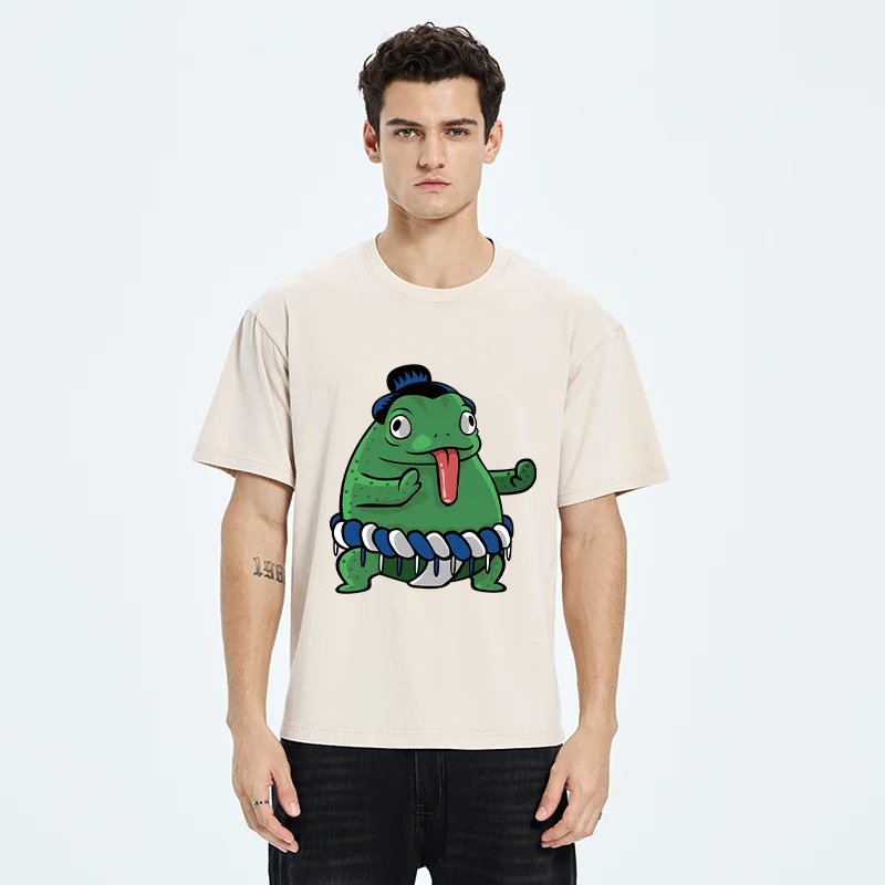 Tokyo-Tiger Sumo Frog Washed T-Shirt