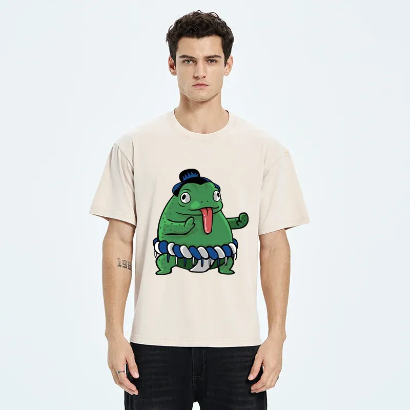 Tokyo-Tiger Sumo Frog Washed T-Shirt