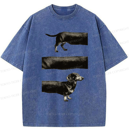 Tokyo-Tiger A Dog With No End In Sight Washed T-Shirt