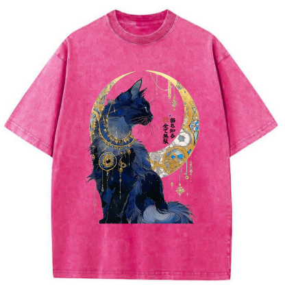 Tokyo-Tiger Nothing Matters, The Cat Knows It Too Washed T-Shirt