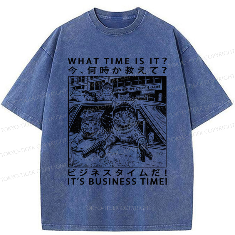 Tokyo-Tiger Feline Mafia: It's Business Time T-Shirt