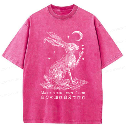 Tokyo-Tiger Magic Rabbit Washed T-Shirt