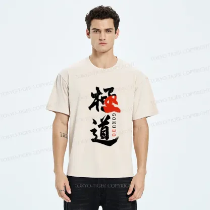 Tokyo-Tiger GOKUDO Kanji Washed T-Shirt