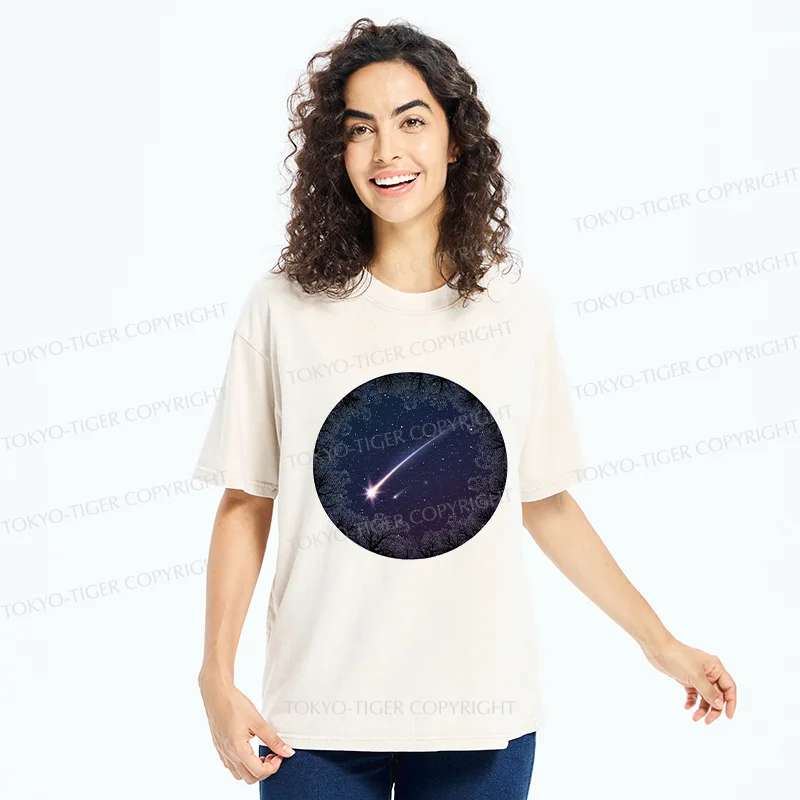 Tokyo-Tiger Beautiful Meteor Washed T-Shirt