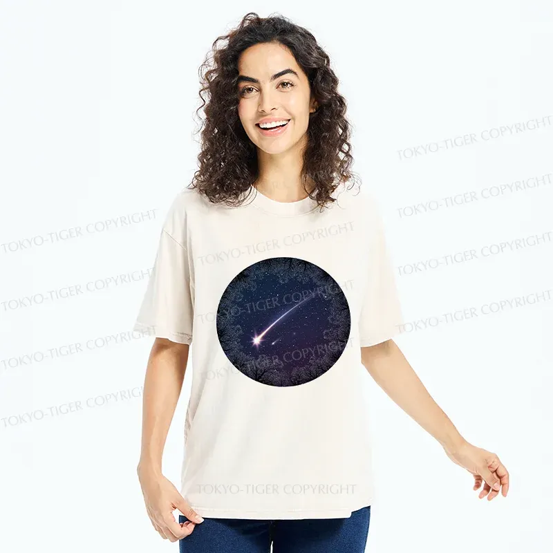 Tokyo-Tiger Beautiful Meteor Washed T-Shirt