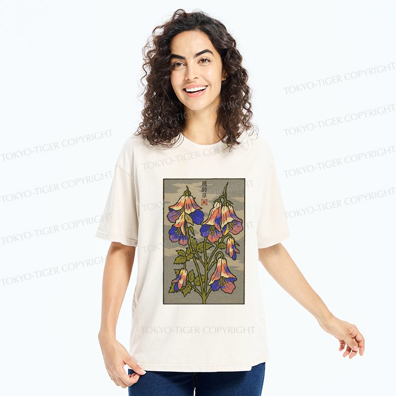 Tokyo-Tiger Lily of the Valley Washed T-Shirt