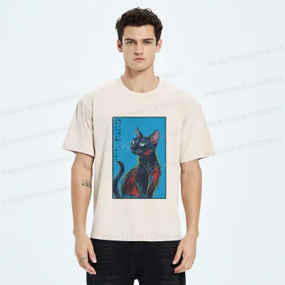 Tokyo-Tiger Silent Vibrations Washed T-Shirt