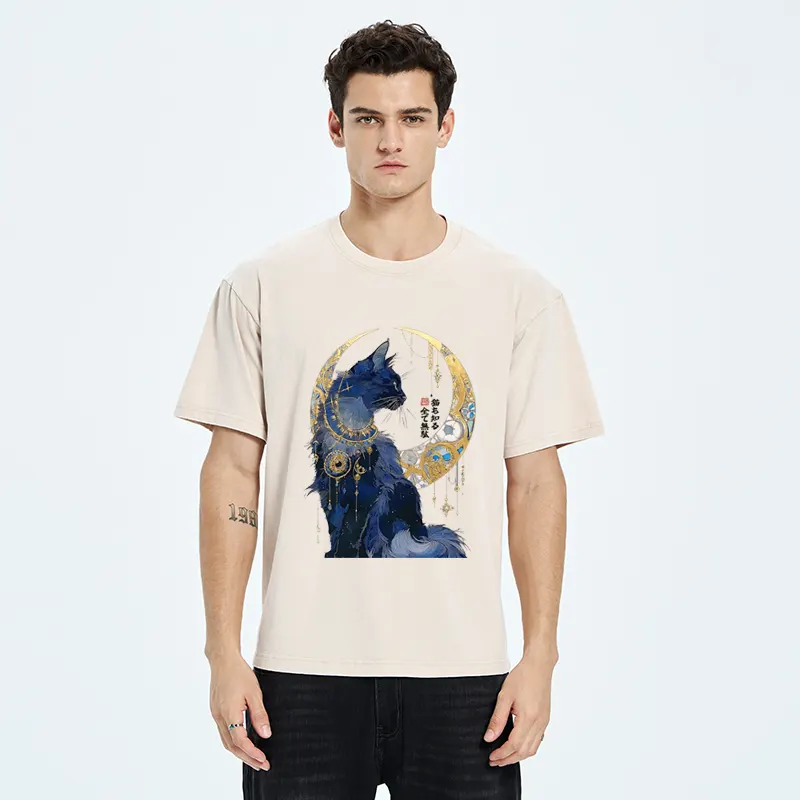 Tokyo-Tiger Nothing Matters, The Cat Knows It Too Washed T-Shirt