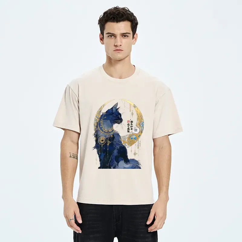 Tokyo-Tiger Nothing Matters, The Cat Knows It Too Washed T-Shirt