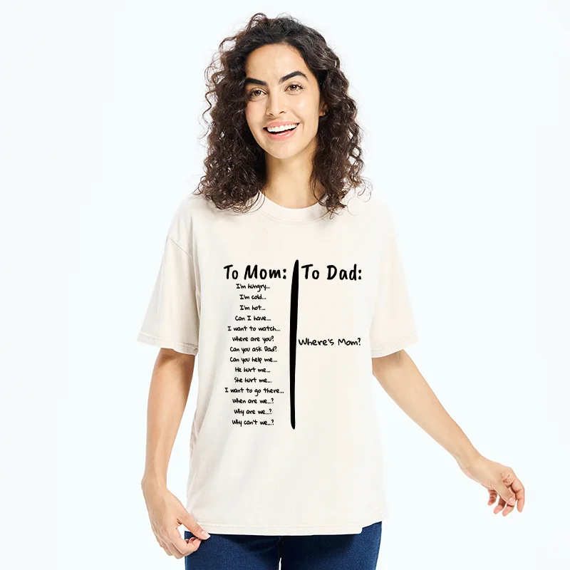 Tokyo-Tiger Conversations With Parents Washed T-Shirt