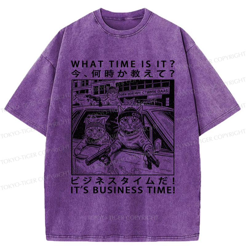 Tokyo-Tiger Feline Mafia: It's Business Time T-Shirt