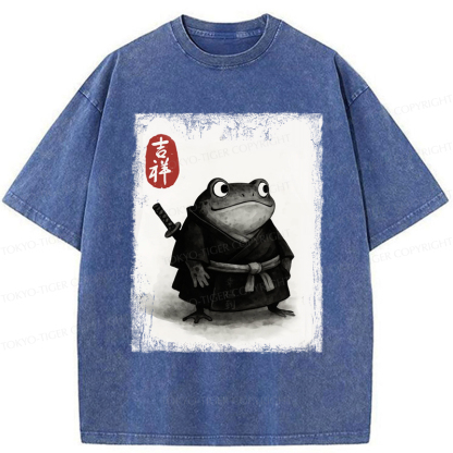 Tokyo-Tiger Blade of the Frog: A Samurai's Tale Washed T-Shirt