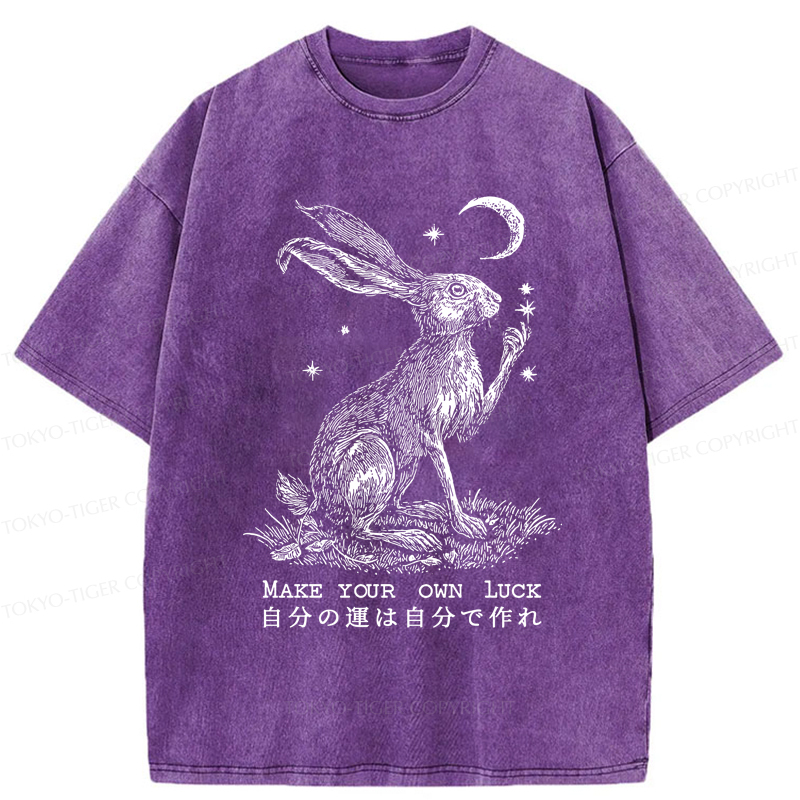 Tokyo-Tiger Magic Rabbit Washed T-Shirt