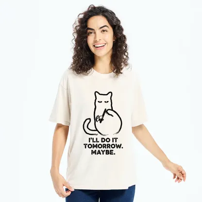 Tokyo-Tiger Do It Tomorrow Washed T-Shirt