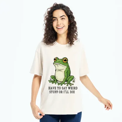 Tokyo-Tiger Strange Frog Washed T-Shirt