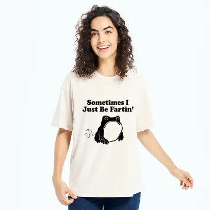 Tokyo-Tiger Farting Frog Washed T-Shirt