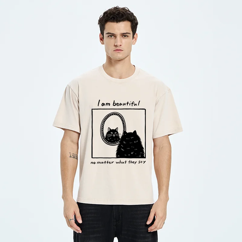 Tokyo-Tiger Zen Thought Washed T-Shirt