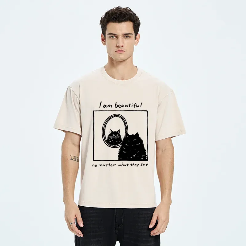 Tokyo-Tiger Zen Thought Washed T-Shirt