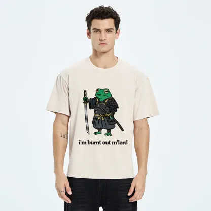 Tokyo-Tiger Tired Frog Washed T-Shirt