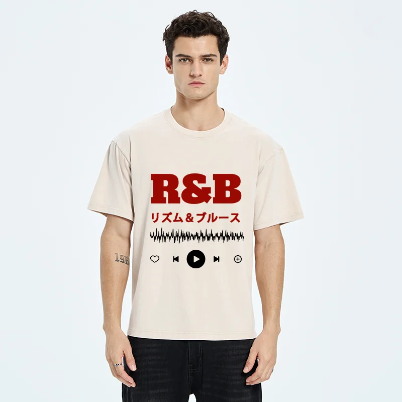 Tokyo-Tiger Rhythm And Blues Washed T-Shirt