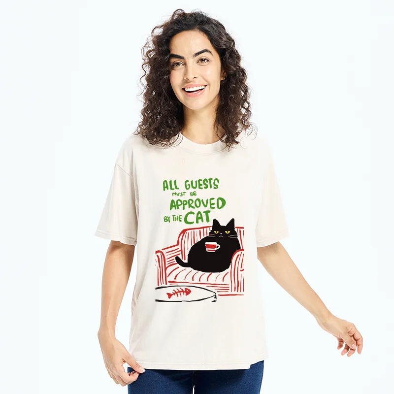 Tokyo-Tiger Cat Is The Master Of The House Washed T-Shirt