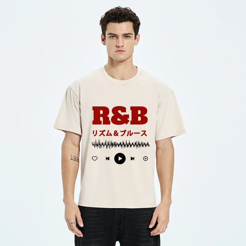 Tokyo-Tiger Rhythm And Blues Washed T-Shirt