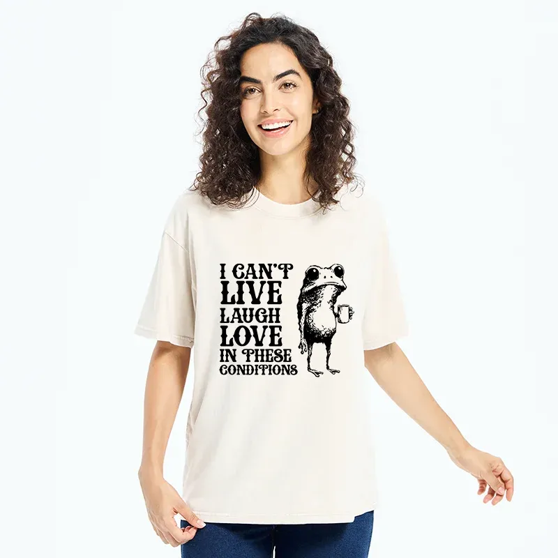 Tokyo-Tiger Frogs That Cannot Survive Washed T-Shirt