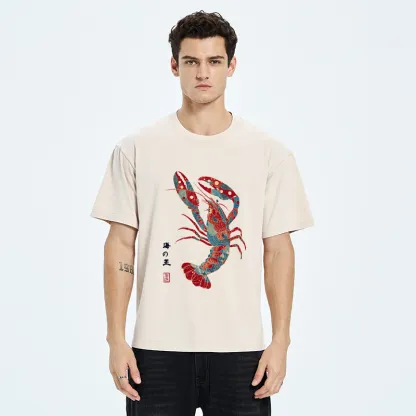 Tokyo-Tiger King Of The Sea Washed T-Shirt