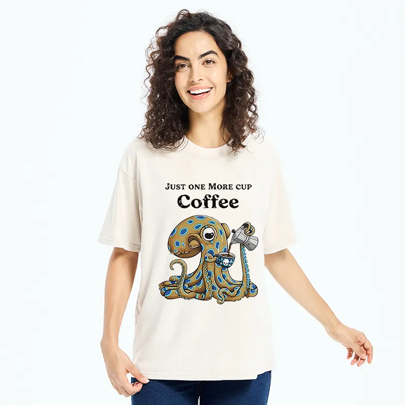 Tokyo-Tiger Poisoned Coffee Washed T-Shirt