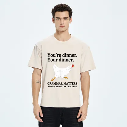 Tokyo-Tiger Don't Scare The Chickens Washed T-Shirt