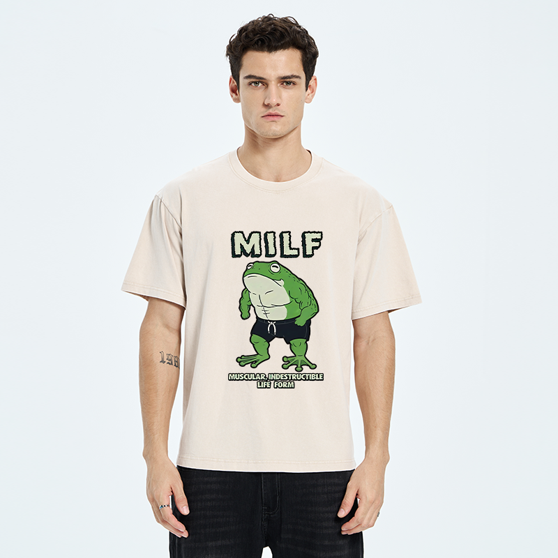 Tokyo-Tiger MILF Frog Washed T-Shirt