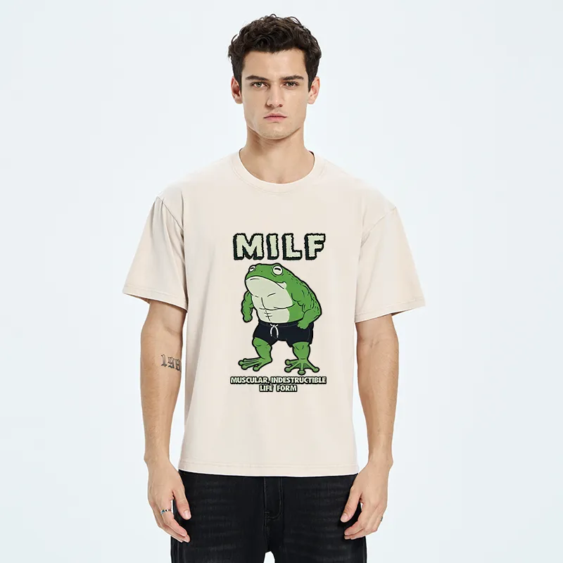 Tokyo-Tiger MILF Frog Washed T-Shirt