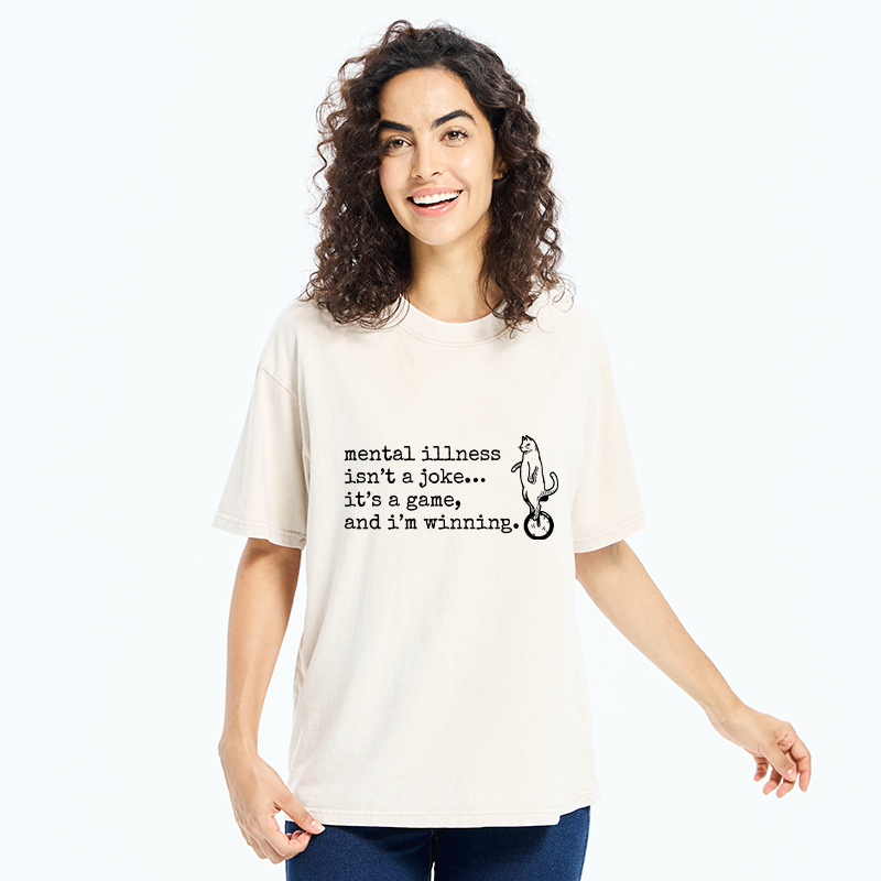 Tokyo-Tiger I Am Healing Washed T-Shirt